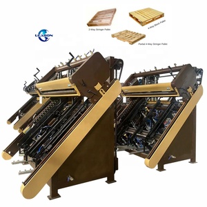 Máquina de fabricación de palés de madera hidráulica automática, bloque europeo, máquina de palés - Product Image 1