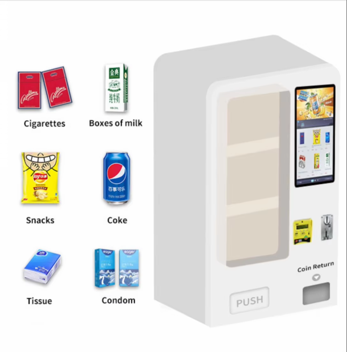 Self-service Vending Machine with Card Reader Small Vending Machine Women Products Sanitary Pad Vendor