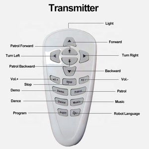 Intelligente intelligente Hände Sensor Geste Induktion Musik Sound Walking Dance Demo Licht Hands teuerung programmier bares RC Roboter Spielzeug - Product Image 5