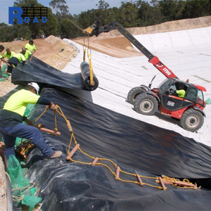 0.2mm to 3.0mm Thickness 1m to 8m Width <strong>HDPE</strong> PVC EPDM Geomembrane - Product Image 1