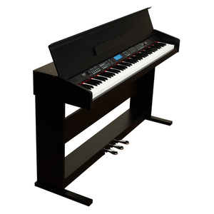 Precio personalizado Instrumentos musicales 88 teclas Pantalla LCD USB Midi Multifunción Teclado digital eléctrico Piano - Product Image 1
