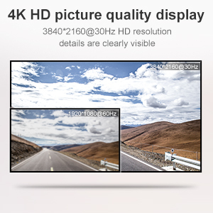 TESmart-Divisor HDMI 4K 2X4, 2 entradas y 4 salidas, conmutador de vídeo para TV, DVD, PS4, compatible con UHD EDID, HDCP 1,4, 4K, 30HZ