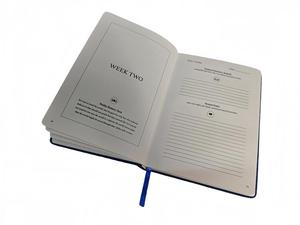Venta al por mayor personalizado A5 con correa elástica PU diario cuaderno impreso marca Logo diario Bloc cuaderno de notas de cuero PU - Product Image 4