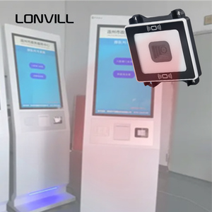 Lonvill nhúng cao tích hợp tự phục vụ vé máy bán hàng tự động Máy quét mã siêu mỏng 16mm xếp hàng máy đọc mã vạch - Product Image 1