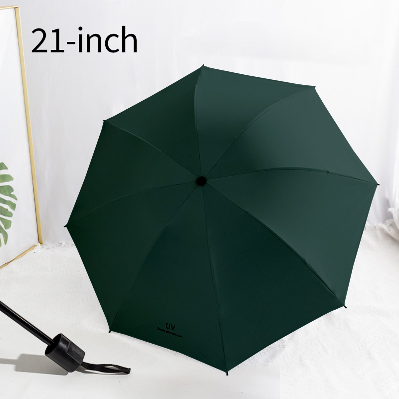 Parapluie manuel vert foncé
