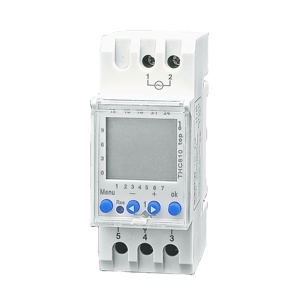 24V DC interruttore elettrico THC-810 tempo di controllo 16amp Timer relè di programmazione automatica 24 ore su 7 giorni in sei lingue
