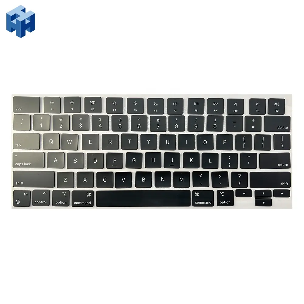 Máy Tính Xách Tay A2681 A2442 A2485 A2779 A2780 Phím Keycaps Azerty Cho Macbook Air Pro M1 M2 Pro/Max 13 "14" 16 "Bàn Phím Sửa Chữa Màu Đen