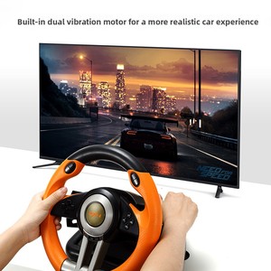 PXN-V3PROSlim Racing Wheel <strong>Logitech</strong> Compatible Wired Joystick/Game Controller for PC PS Switch Lite for <strong>Xbox</strong> One Vibration Motor - Product Image 2
