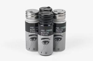 Yeni OEM kalıcı makyaj siyah ve beyaz önceden mürekkepli haritalama dize kalıcı Microblading 30m mürekkepli haritalama dize - Product Image 5