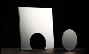 Kreisförmiger Polarizer Glaskameralinse, reflektierende ND-Filter (UV-NIR), grauer Glas-Optischfilter mit neutraler Dichte - Product Image 4