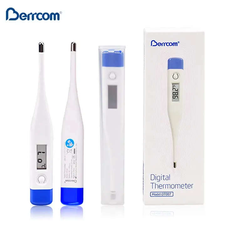 Oral Underarm Armpit Rectal Test Baby Adult Fever Clinical Basal Hardtip Rigid Digital Thermometer