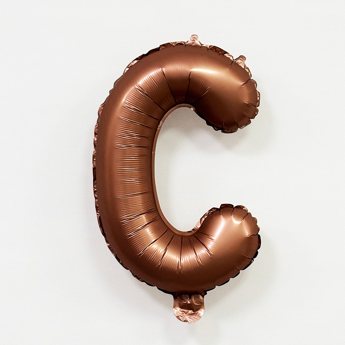 ช็อกโกแลตสีน้ำตาล Letter C