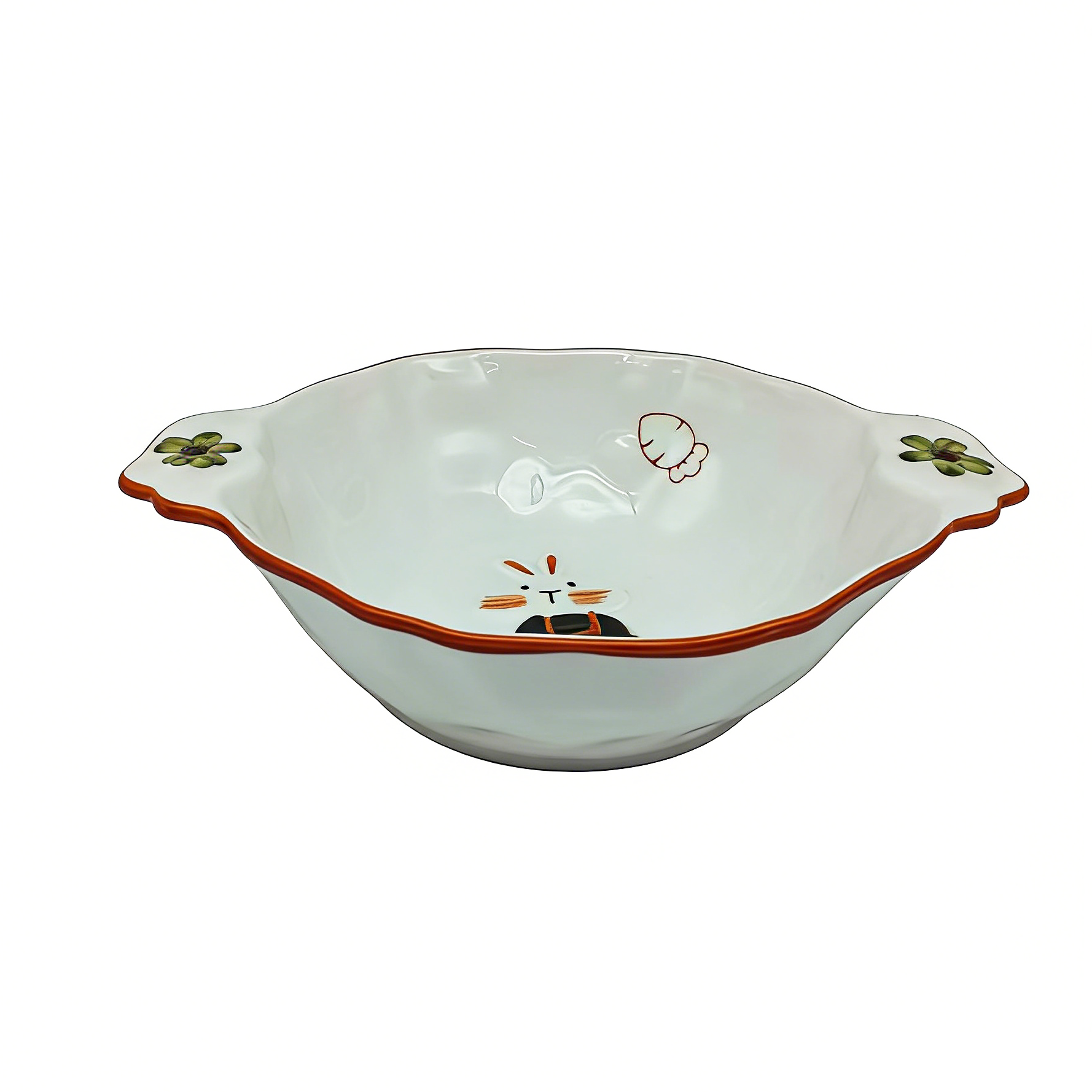 Bol à double oreille de 11 pouces