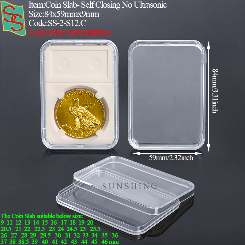 S12 Coin Slab Fermeture Automatique Sans Ultrasons