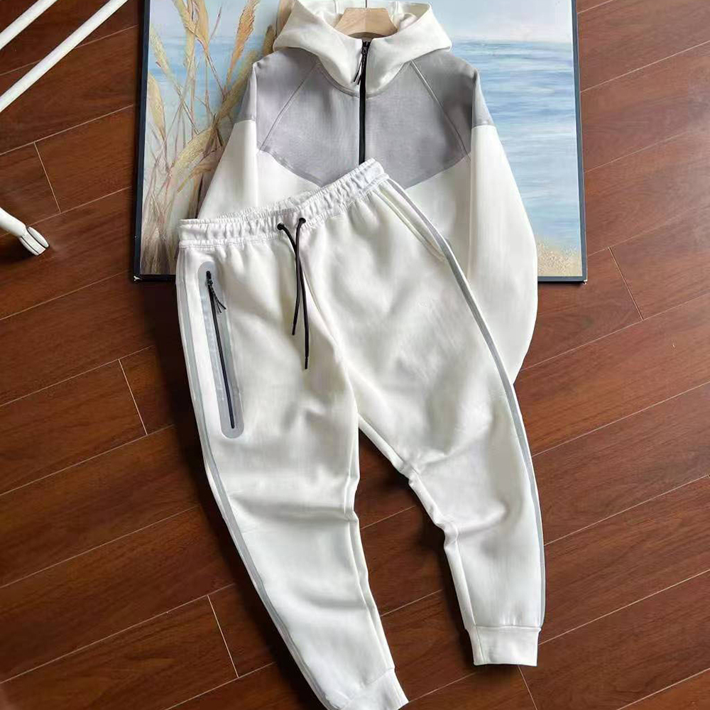 Tuta Grigio Bianco