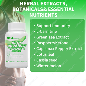 Oem Slim cộng với đốt cháy chất béo viên nang thèm ăn suppressant bụng phẳng và trọng lượng giảm cân sản phẩm nhanh chóng giảm béo viên nang - Product Image 4