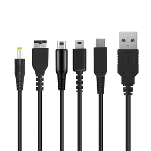 I-zclive สายชาร์จ USB อเนกประสงค์, สายชาร์จ USB 5 in 1สำหรับ Nintendo DS lite/wiu/ 3DS ใหม่/gameboy adance SP - Product Image 1