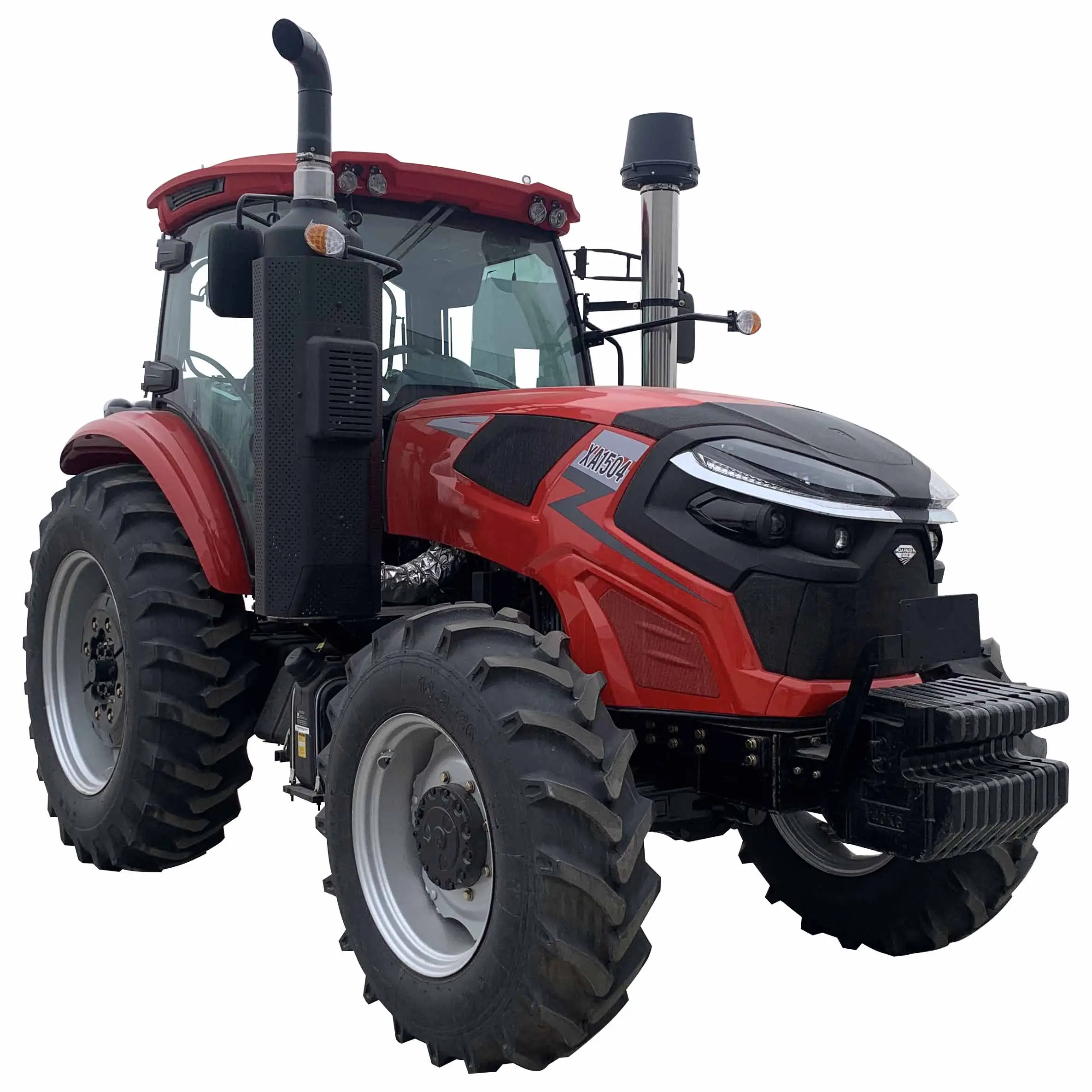 150hp 4wd AC Cabine Meilleur Prix Importation De Chine Double Vitesse PTO Tracteurs Agricoles Pour L'utilisation Des Terres Agricoles À Vendre