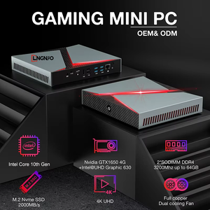 Personalizado Mini PC Gaming I7 CPU Intel Chipset 8/16GB GDDR6 GTX1650 GX01 I9 9th 10th Fanless Dual Linux OS disponible EE. UU. AU CN - Product Image 5
