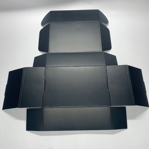 Biểu Tượng Tùy Chỉnh Màu Đen Sóng Giấy Bưu Phẩm Hộp Bao Bì Hộp Các Tông Vận Chuyển Bưu Phẩm Hộp - Product Image 5