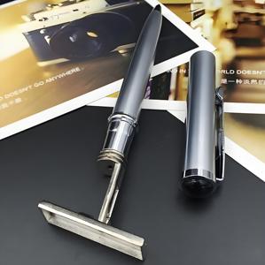 金属个性化名称印章笔定制自上墨个人印章笔橡皮图章笔签名