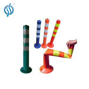 Dissuasori per barriere stradali in plastica rimovibili morbide pieghevoli in PU - Product Image 3