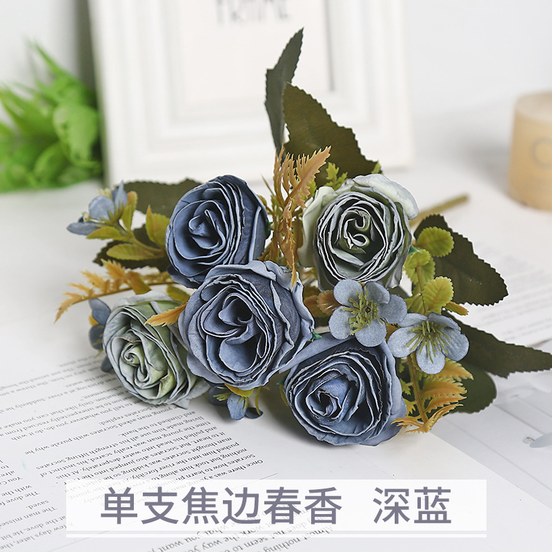 Bord de coke simple chunxiang bleu foncé