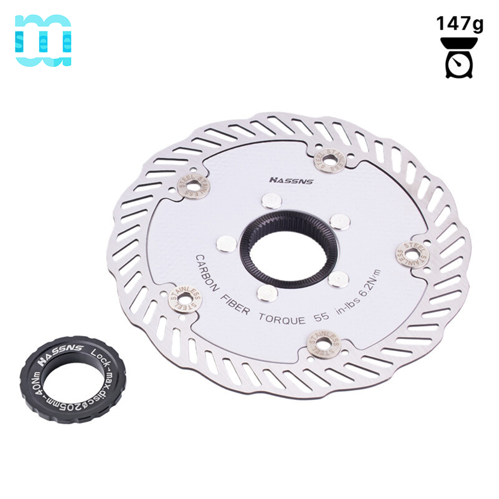 Serrure centrale carbone blanc 160mm 147g