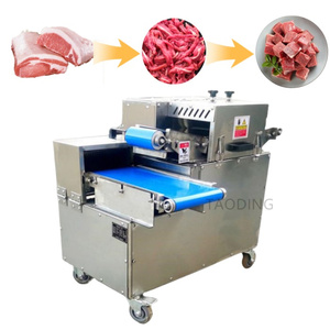 定制加工鸡柳切割机商用鲜肉切片机价格沙瓦玛肉切片机 - Product Image 6