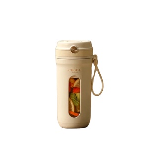 Taşınabilir sıkacağı ve Blender 10 bıçakları mikser ezilmiş buz 350ml USB tip-c Mini mikser meyve suyu şişesi Blender Blender mutfak - Product Image 1