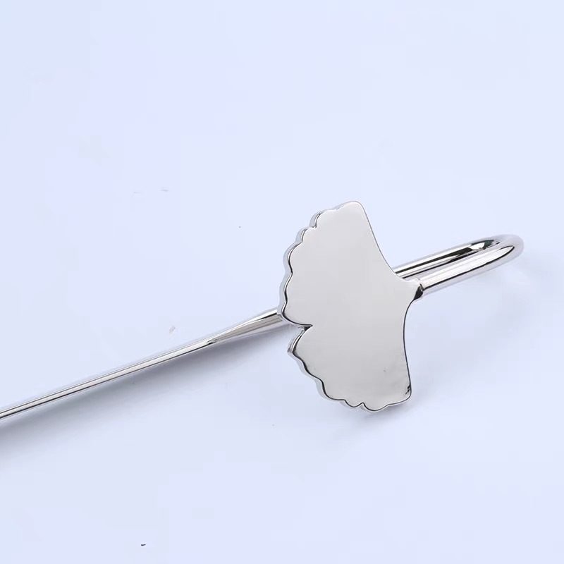 Marcapáginas Ginkgo - Plata