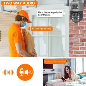 Toptan 4MP 4G kablosuz WiFi Video gözetim PTZ ağ kameraları 4K CCTV açık güvenlik kamera 10x-20x CMOS bulut - Product Image 4