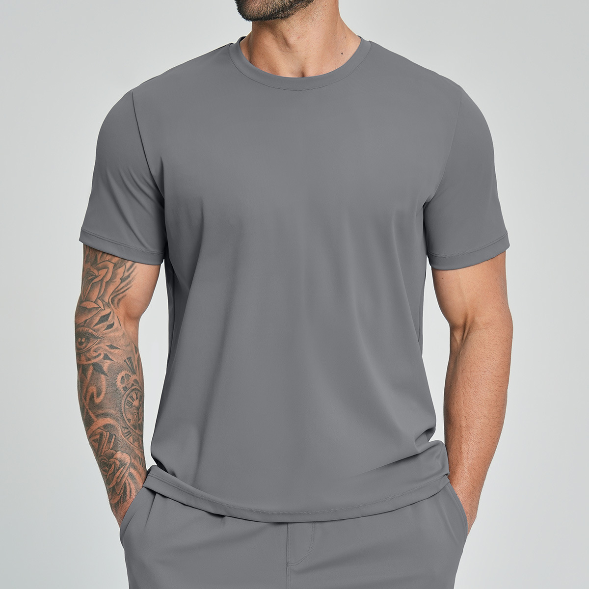 T-shirts gris gratuits