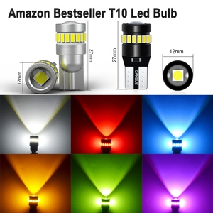 G-view nhà máy tùy chỉnh vỏ trắng T10 LED Canbus 12V 5w5 bóng đèn tự động 360 SMD xe nội thất ánh sáng mới 400lm - Product Image 3