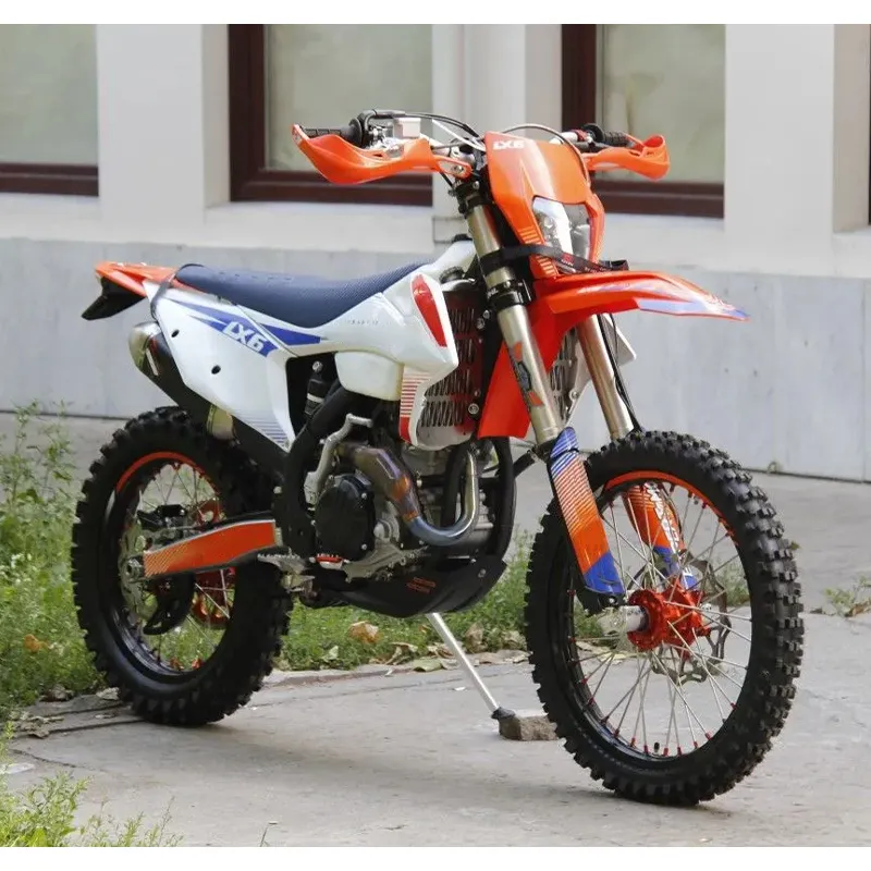 Moto Enduro 250cc 4 đột quỵ làm mát bằng không khí xe máy offroad Motocross xe đạp