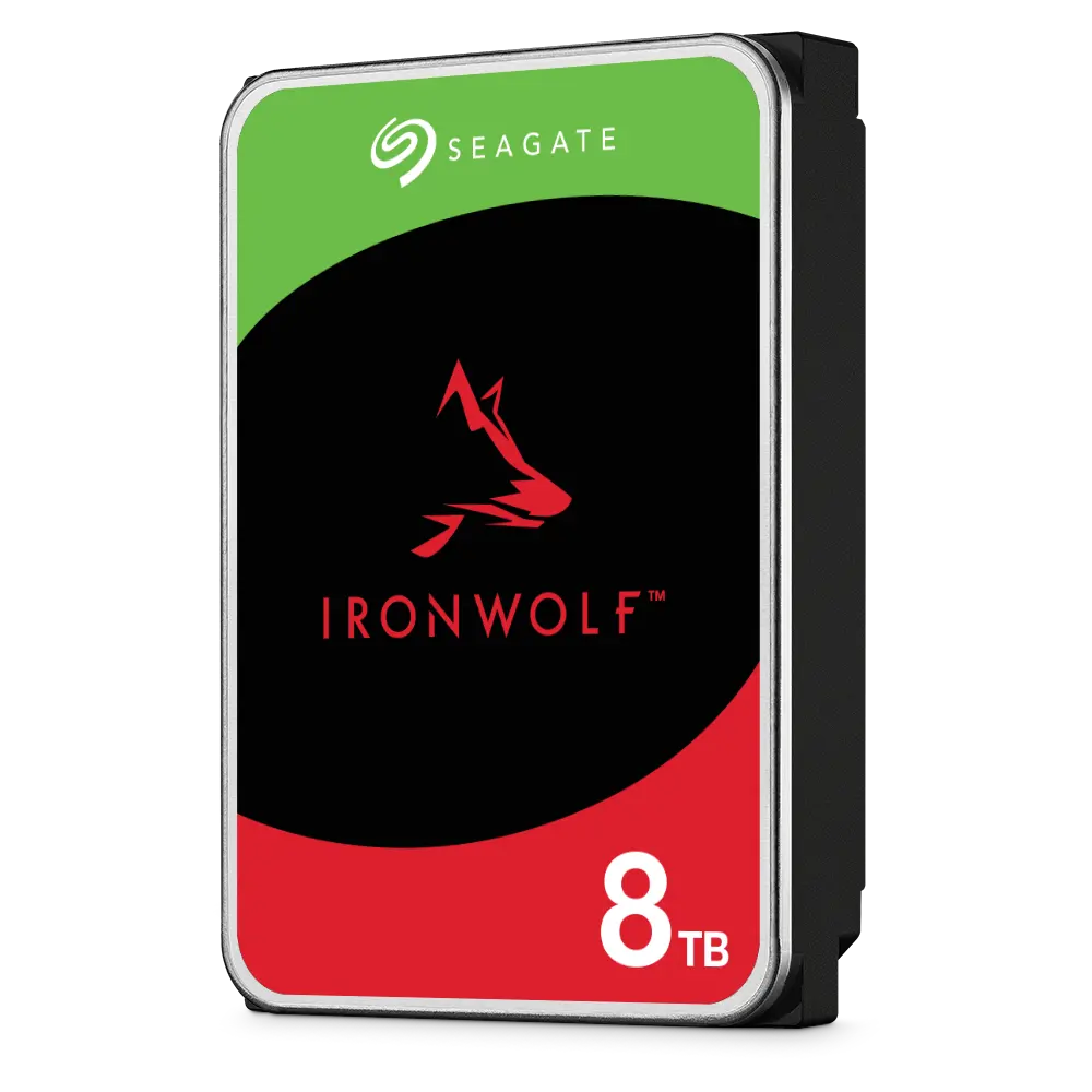 Seagat 8TB IronWolff ST8000VN004 Disco duro de almacenamiento NAS incorporado de 3,5 pulgadas para dispositivos de almacenamiento como servidores de escritorio