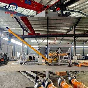 Sistema de carga a granel de contenedores Precio de fabricación Cargador móvil Llenado de cemento Sistema de alimentación de silo automático Transportador de tornillo de barrena