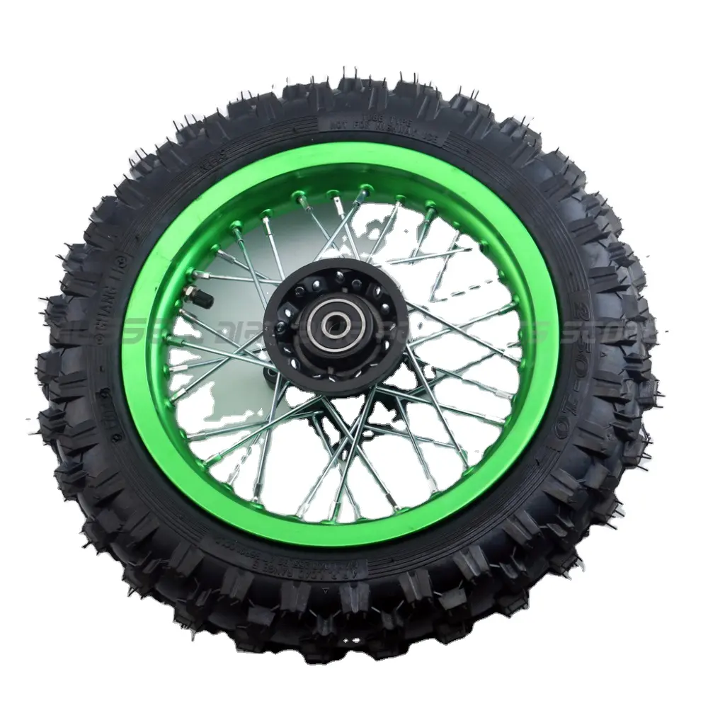 10 "2.50-10 Roue avant Pneu et Jante Pour Pneu CRF50 CRF 50 Saleté Fosse Vélo Buggy 50cc 70cc 90cc 110cc