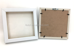 Factory Custom 8 × 8 9 × 9 10 × 10 12 × 12 Shadow Box Frame Blank Canvas White Picture Frame For Wall Hanging - Product Image 4