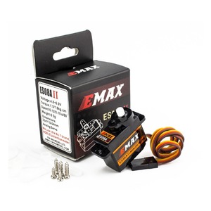 EMAX ES08A II 9g mikro Servo plastik dişli Analog Mini Servo1.8kg/sn RC modelleri için sabit kanat 3D uçak yedek parçaları - Product Image 6