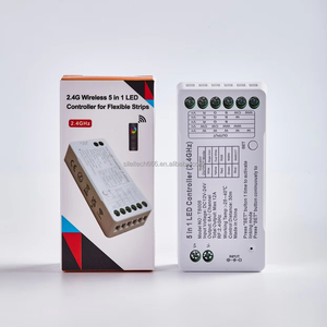 ZigBee 3,0 светодиодные полосы контроллер RGB + CCT микс с регулируемой яркостью совместимый приложение/Голосовое управление 6A теплый белый холодный светодиодный пульт дистанционного управления - Product Image 2