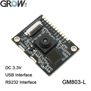GROW GM803-L-escáner de código de barras, lector de código de barras, 1D/2D, QR, 7-50cm, lectura de distancia, interfaz USB/RS232, DC3.3V - Product Image 6