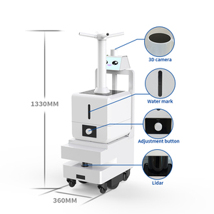 Reeman-máquina de nebulización de ruta personalizada, Robot de desinfección automática, para evitar obstáculos - Product Image 1