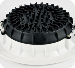 7w- 60w aile serisi yuvarlak smd parlama önleyici gömme tavan ışık 220V tavan lambası aşağı ışık led proje için - Product Image 5