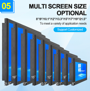 7'' 8/10/12/15/17 Inch Industrial <strong>Embedded</strong> Display Capacitive Touch Metal Shell Screen <strong>Monitor</strong> Industrial <strong>Lcd</strong> <strong>Monitor</strong> - Product Image 2