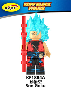 Blocks Anime Mini Action Figures <strong>Dbz</strong> Dragon With Ball Goku Mini <strong>Toys</strong> Building Blocks Sets for Blind Box Custom Figurine