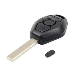 BMW EWS X3 X5 Z3 Z4 için uzaktan araba anahtarı 3 5 7 serisi E38 E39 E46 Fob 3 düğmeler verici HU92 Blade ID44 çip 315Mhz - Product Image 6