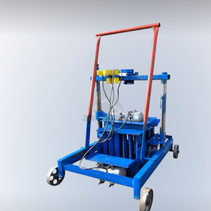 Pequeña maquinaria de fabricación de ladrillos de enclavamiento de cemento Manual para construir ladrillos de tierra máquina de fabricación de bloques de hormigón precio para la venta - Product Image 6