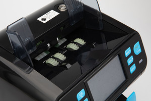 Máquina de conteo de efectivo, 1 + 1 bolsillo, clasificación de billetes, YS-208C, contador de dinero - Product Image 4