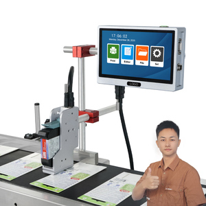 Direkter Hersteller Verkauf S10 Kleine automatische Inkjet-Codier maschine für Kunststoff verpackungen Online-Codier flaschen Boxen Etiketten QR